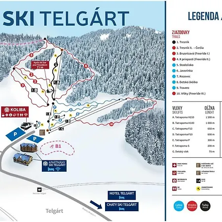 בית כפרי Turisticka U Frajta Telgárt